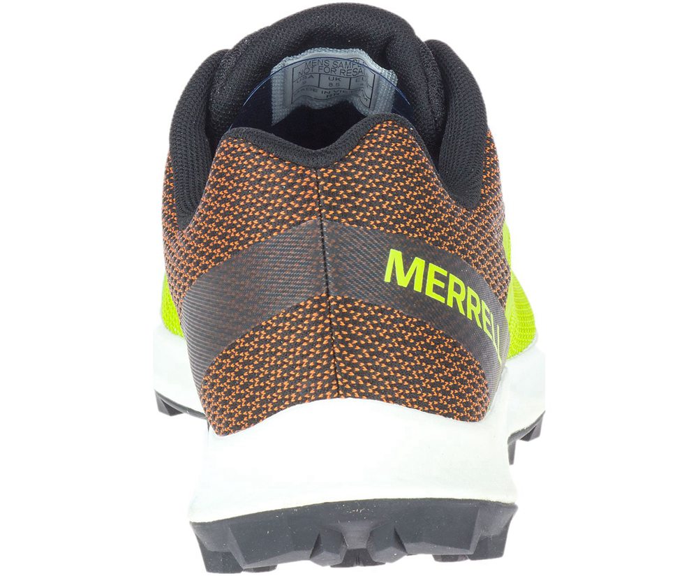 Buty Sportowe Merrell Męskie Zielone/Pomarańczowe - Mtl Skyfire - 823916-QSR